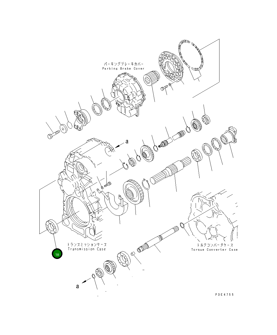 Подшипник 714-07-19410 Komatsu