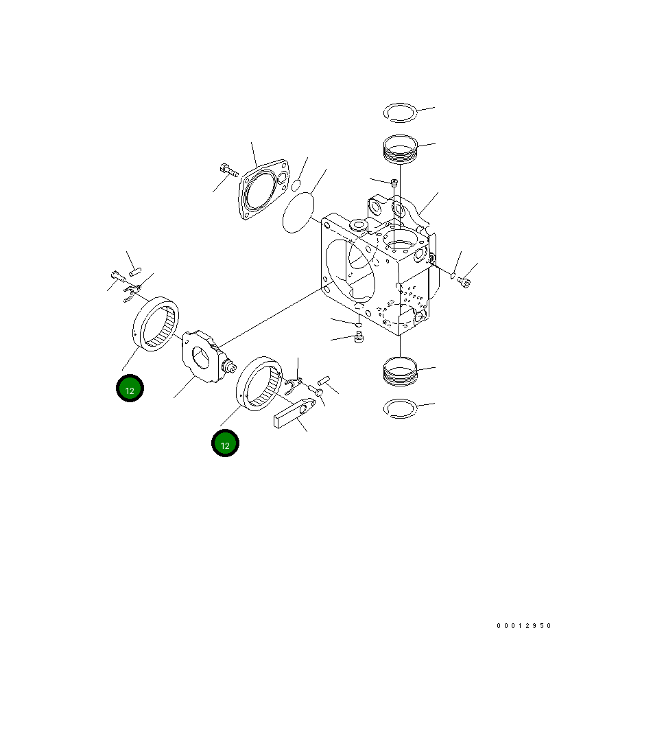 Подшипник 720-1L-13620 Komatsu