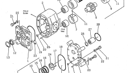 Корпус 07445-66320 Komatsu