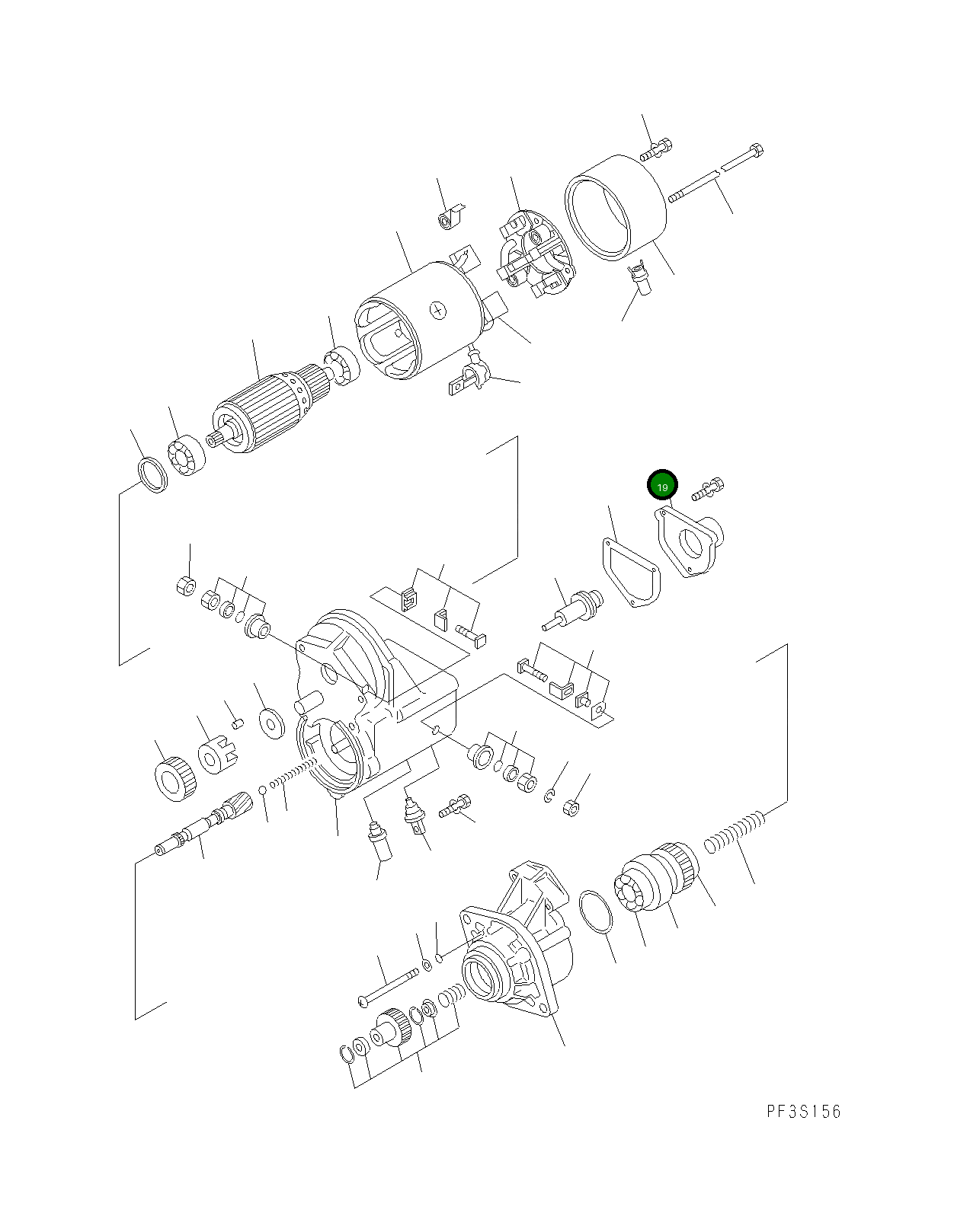 Крышка ND053505-02 Komatsu