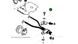 Болт 11707KF Komatsu