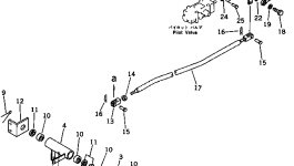 Вилка 205-970-5890 Komatsu