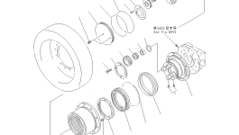 Подшипник KB20941-60505 Komatsu