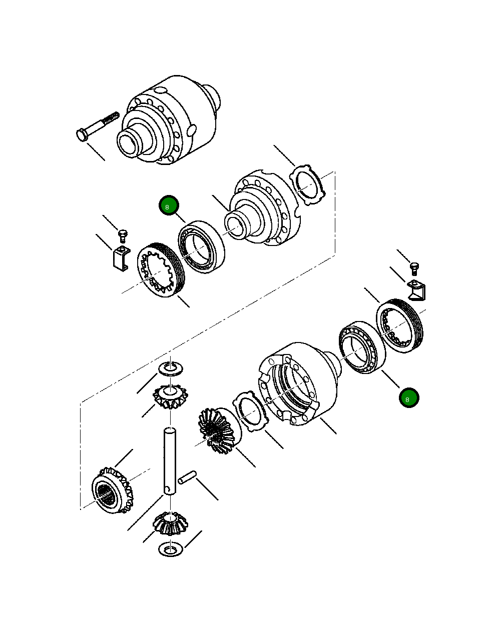Подшипник CA0027309 Komatsu