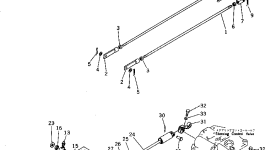Рычаг 130-43-63960 Komatsu