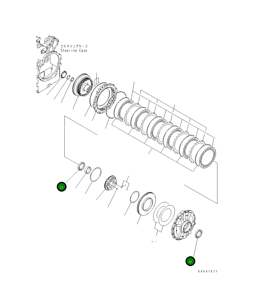 Подшипник 569-15-39620 Komatsu