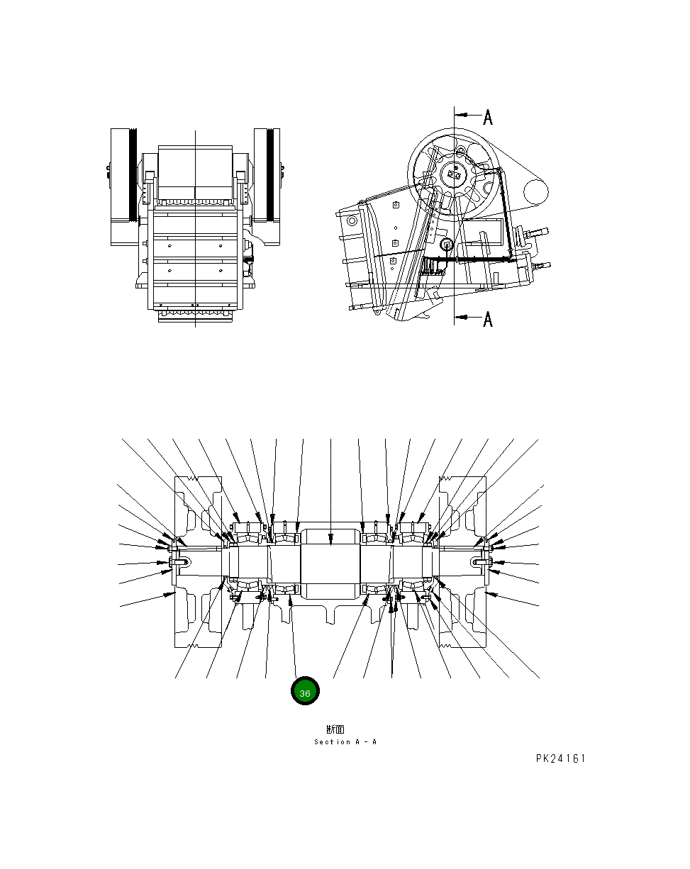 Подшипник KHJC-48305-3 Komatsu