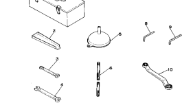 Направляющая 268-90-11500 Komatsu