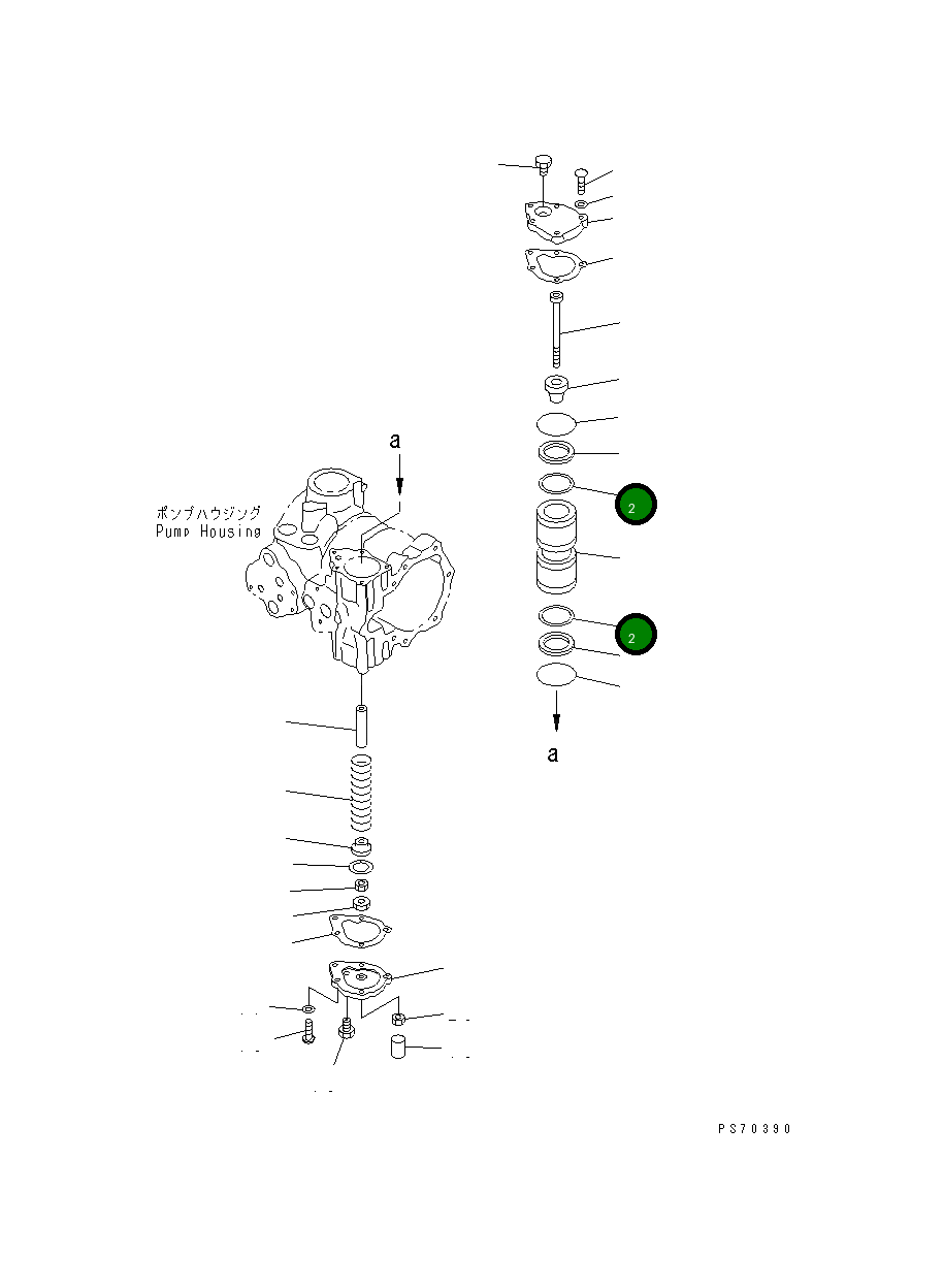 Подшипник 258-81-21780 Komatsu