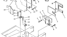 Крышка 20Y-54-15860 Komatsu