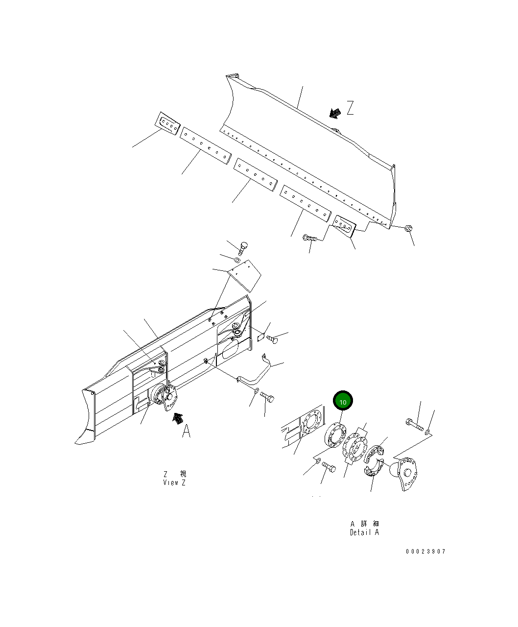 Подшипник 124-72-61360 Komatsu