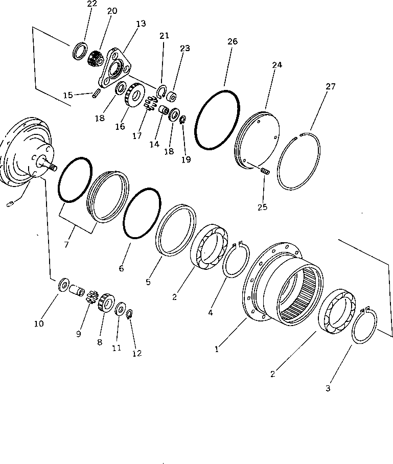 Крышка FUFRP-0961-02 Komatsu