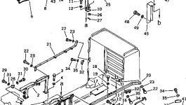 Крышка 426-54-13760  Komatsu