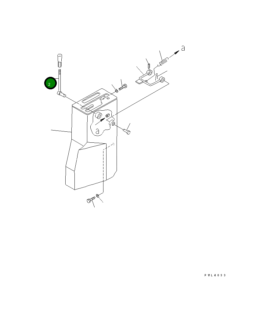 Рычаг 176-76-27771 Komatsu