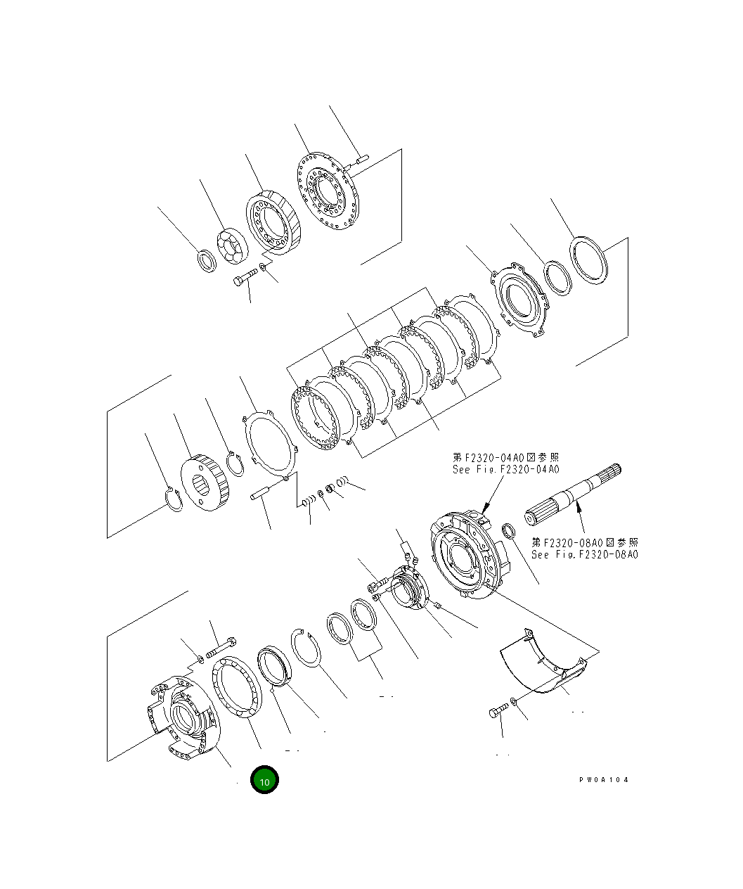 Подшипник 12G-15-59311 Komatsu