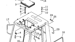 Кронштейн 273-950-1460 Komatsu