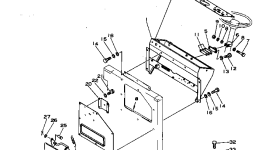Панель 287-54-13153 Komatsu