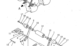 Втулка 22X-75-14790 Komatsu