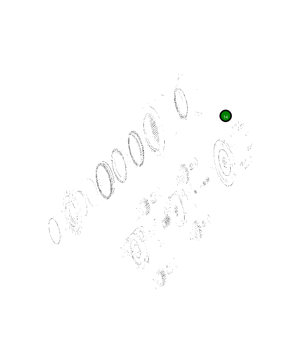 Крышка TZ600D1014-01 Komatsu