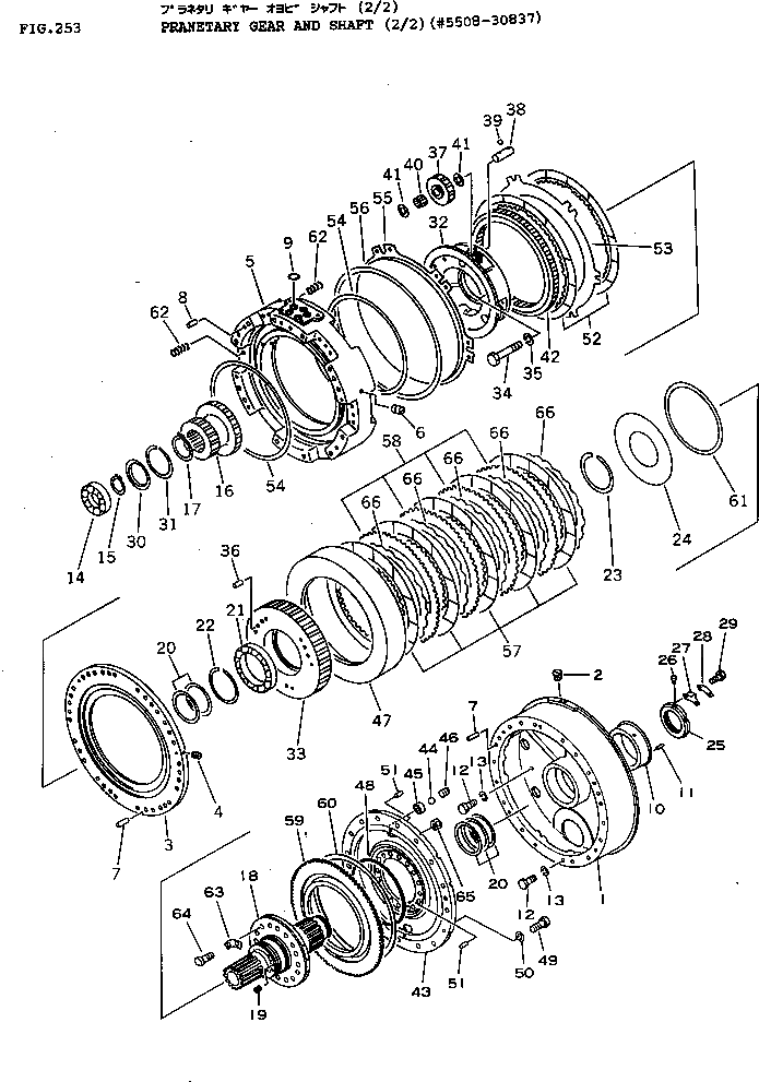 Подшипник 175-15-49410 Komatsu