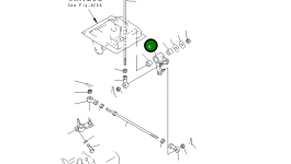 Рычаг 154-43-43490 Komatsu