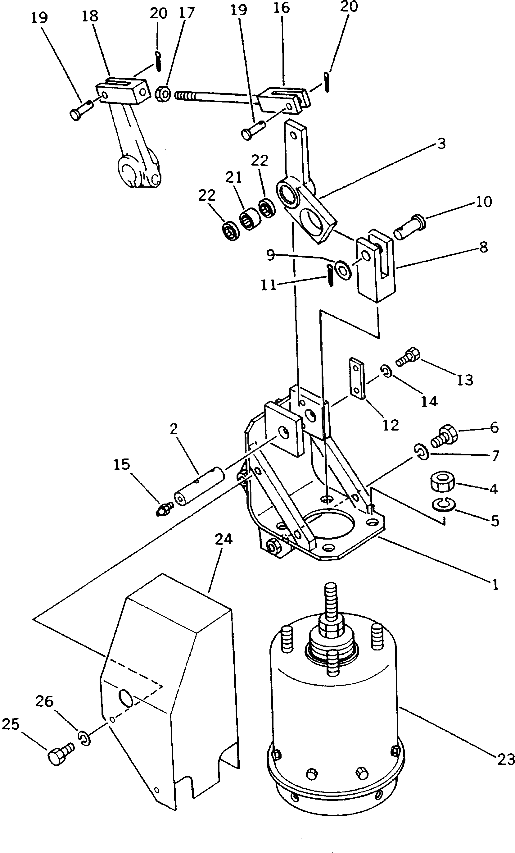 Крышка 565-43-15714 Komatsu