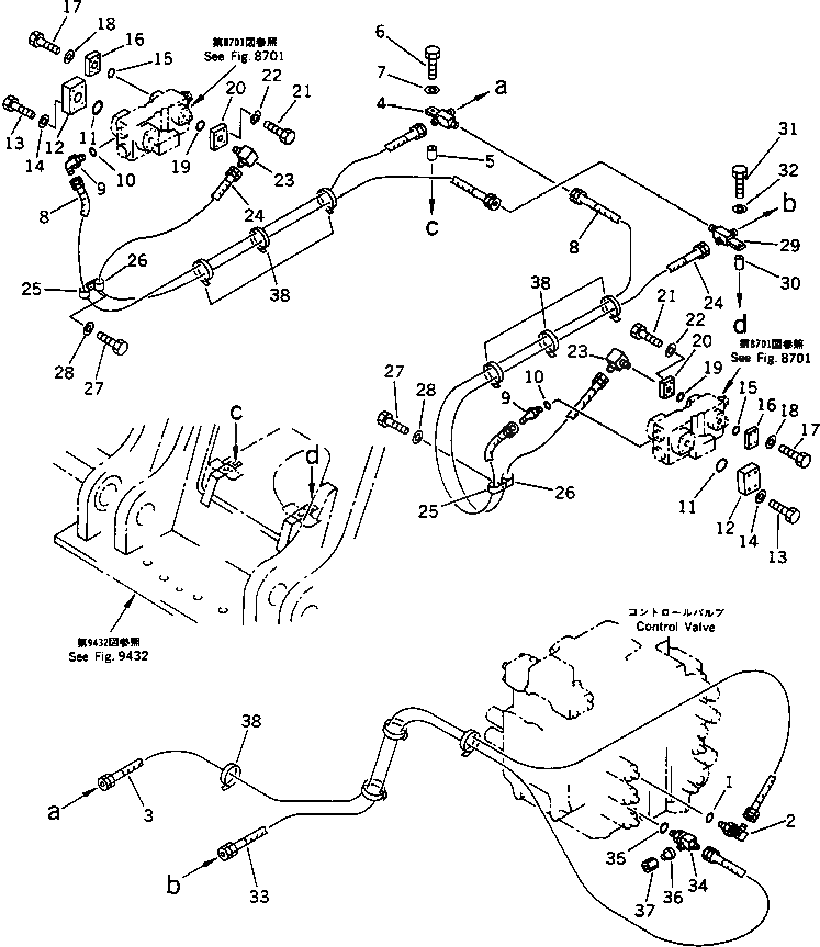 Крышка 208-62-34640 Komatsu