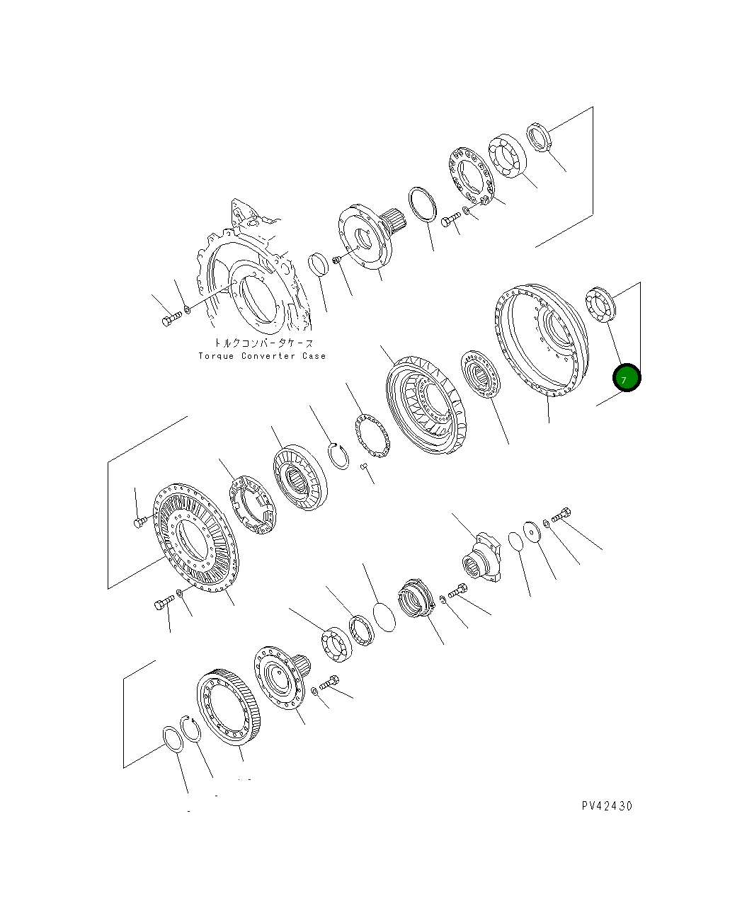 Подшипник 06043-06021 Komatsu