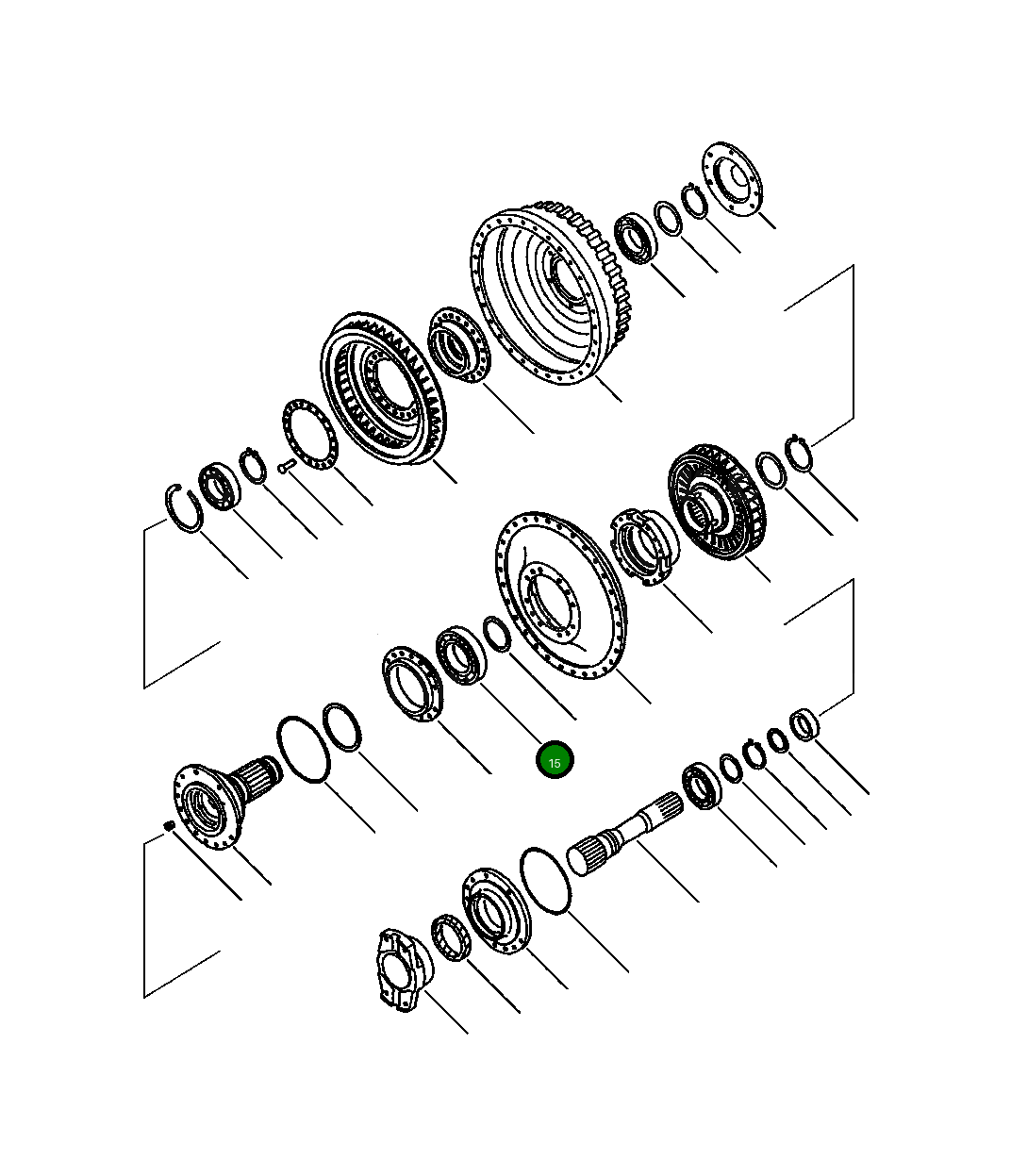 Подшипник 711-59-13350 Komatsu