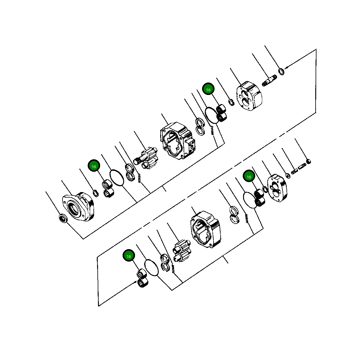 Подшипник 610 247 C91 Komatsu