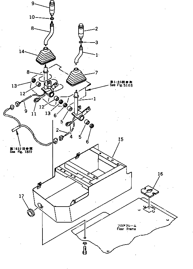 Рычаг 419-U94-1210 Komatsu