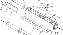 Кромка 23D-870-1220 Komatsu