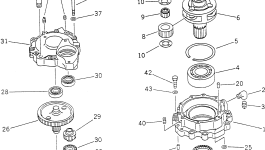 Шестерня 201-26-61220 Komatsu