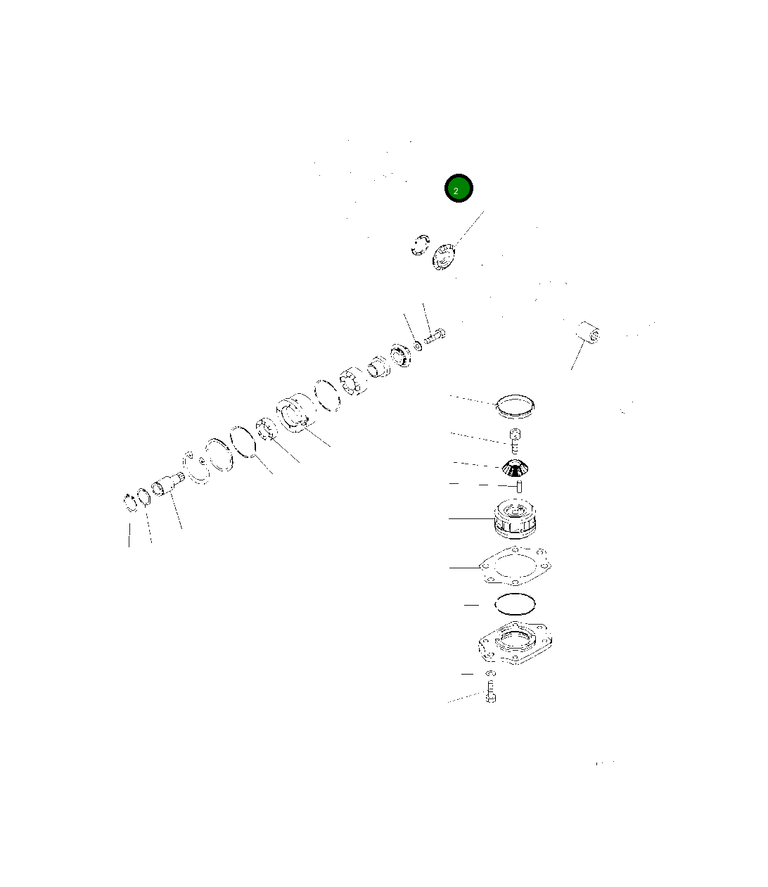 Подшипник 708-2J-13530 Komatsu