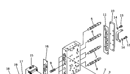 Крышка 419-15-16123  Komatsu
