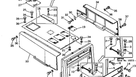 Крышка 425-54-11990  Komatsu