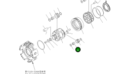 Подшипник 14X-15-29420 Komatsu