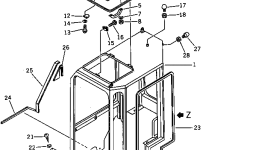 Лист 21U-54-17740 Komatsu