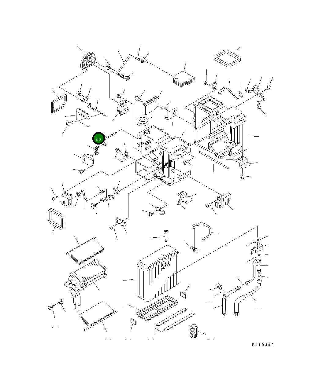 Рычаг ND017730-8380 Komatsu