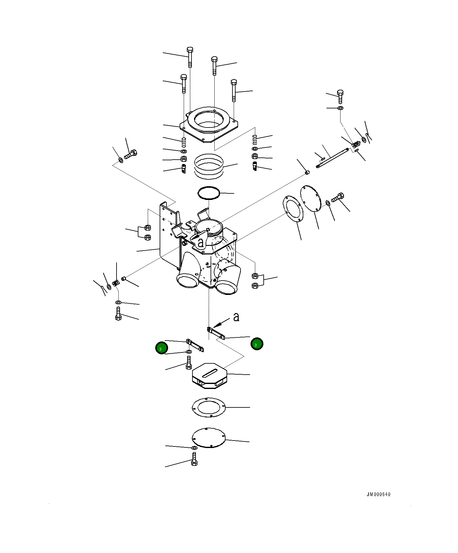 Рычаг 561-84-81181 Komatsu
