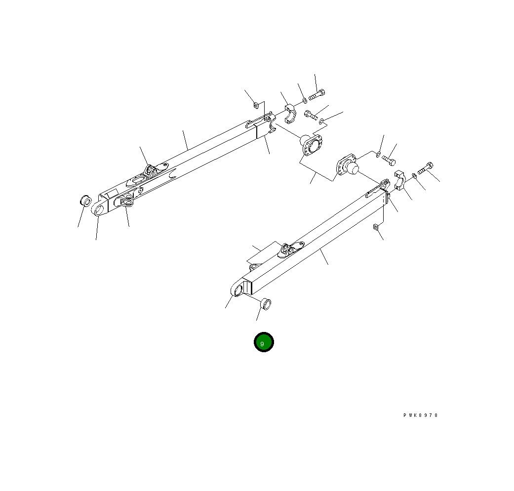 Подшипник 14X-71-12230 Komatsu