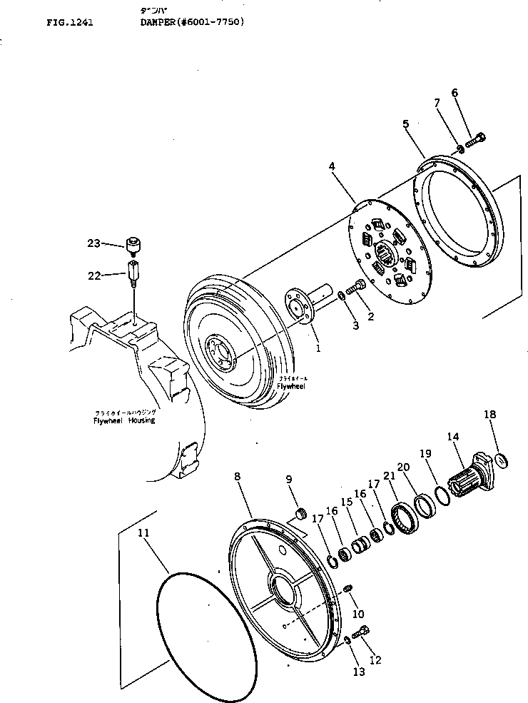 Крышка 124-11-31111 Komatsu