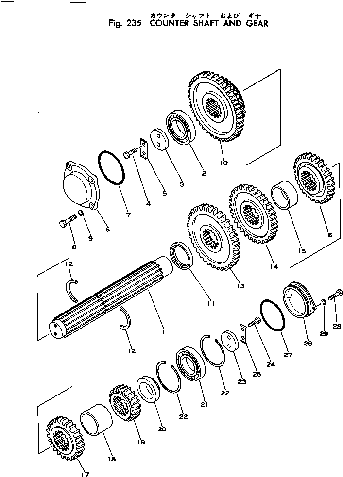 Крышка 12F-14-17170 Komatsu