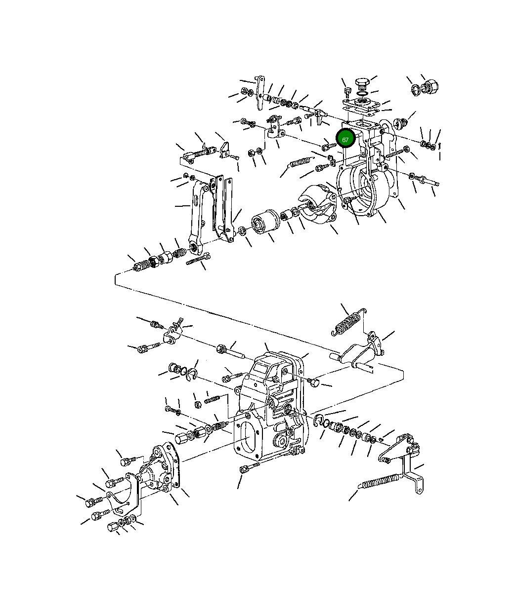 Рычаг YMX15500-32520 Komatsu