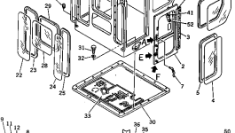 Сиденье 198-904-1290 Komatsu