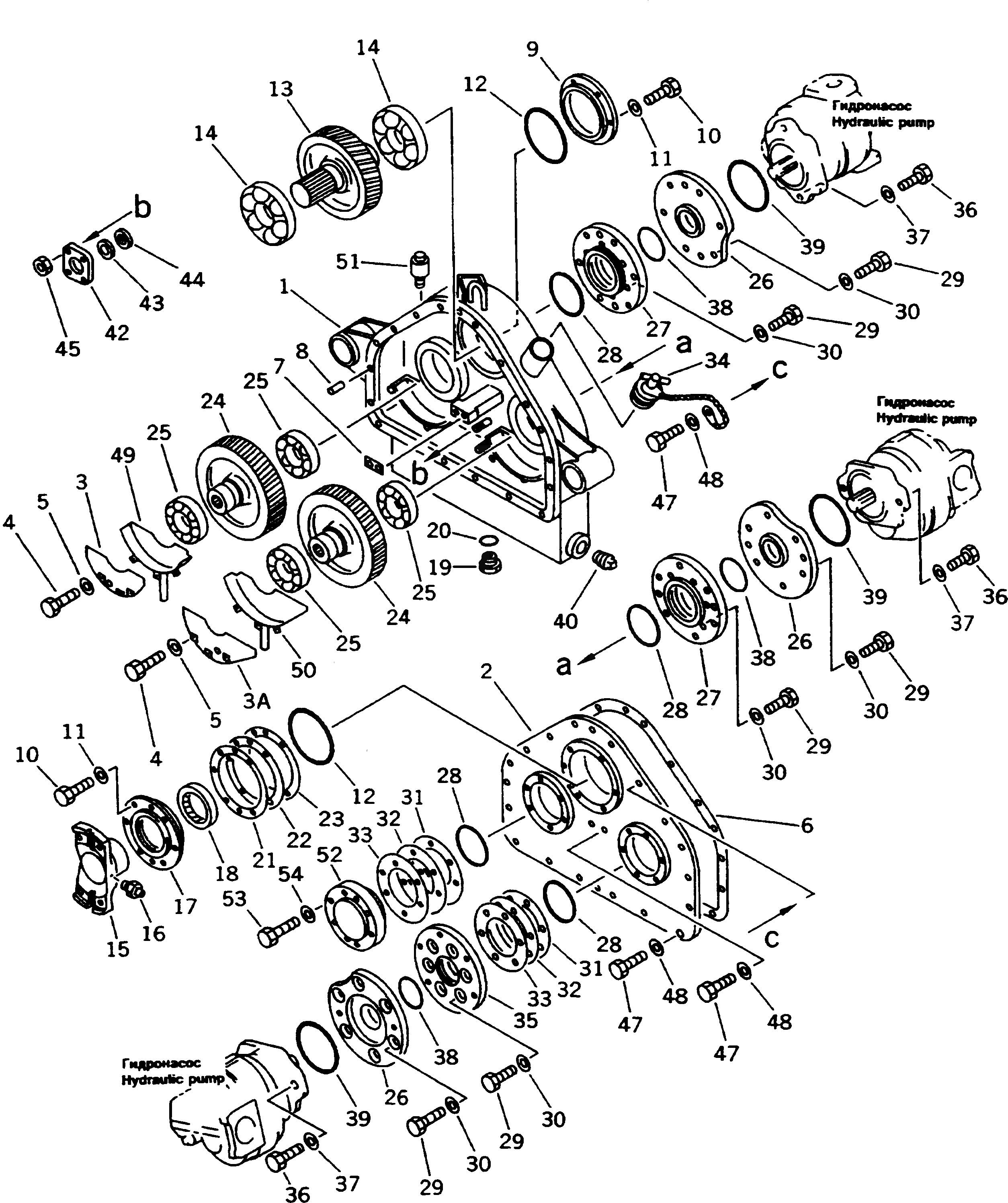 Крышка 581-61-11640 Komatsu