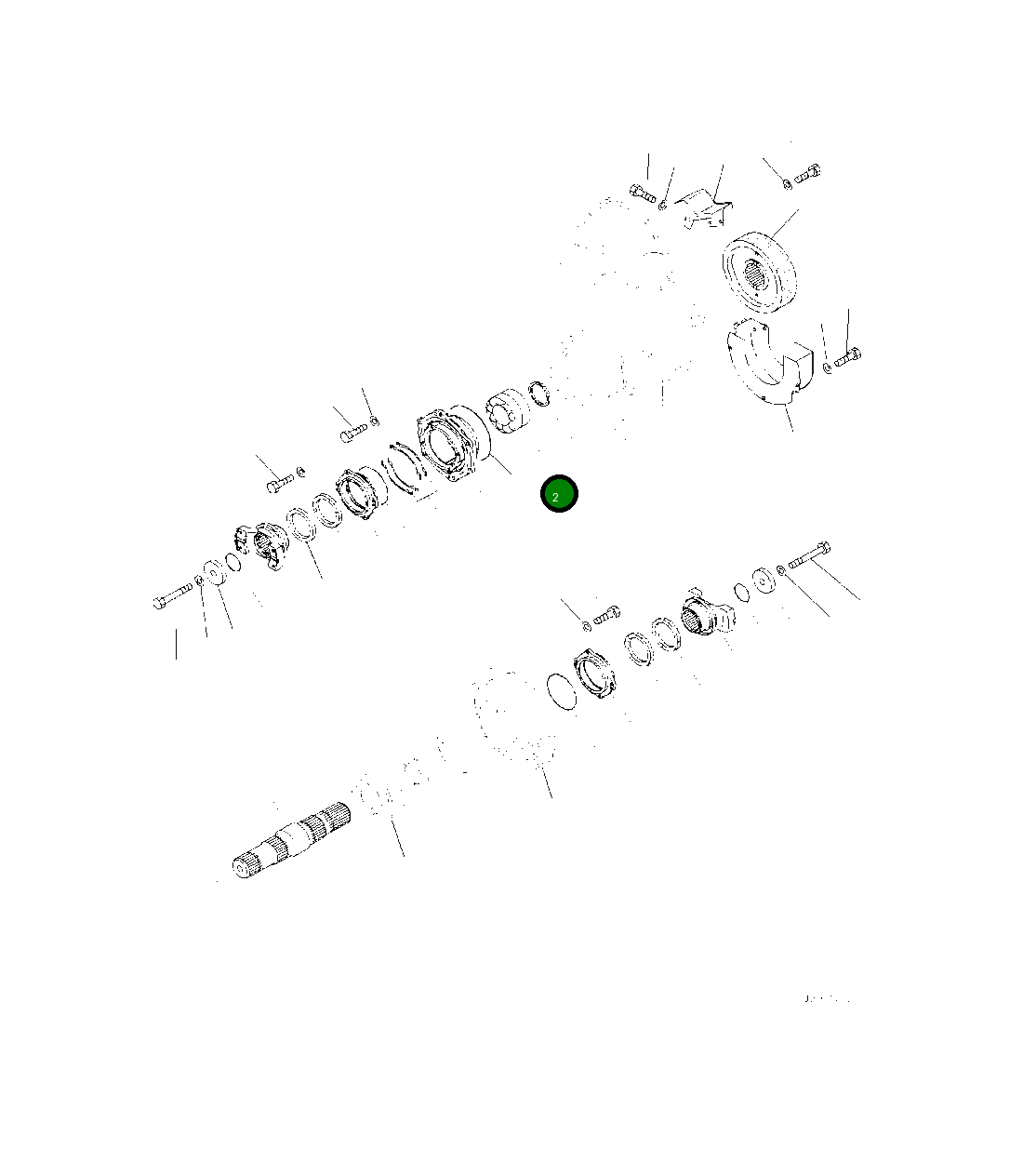 Подшипник 425-15-33391 Komatsu