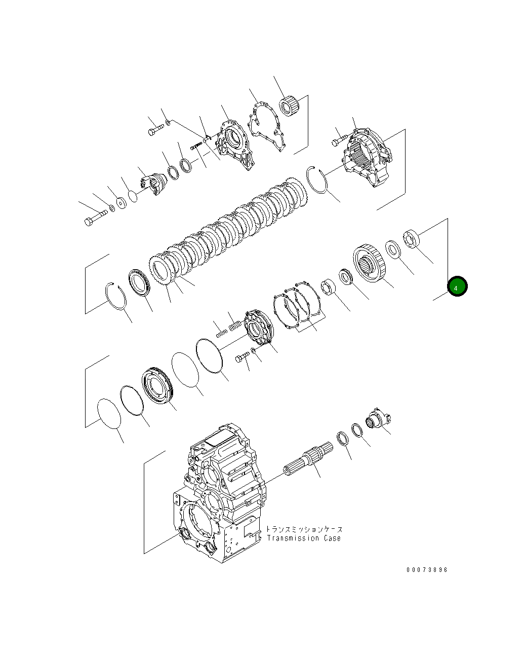 Подшипник 714-12-39380 Komatsu