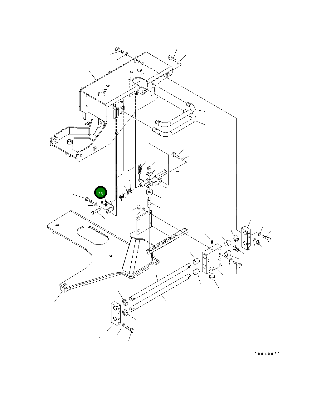 Рычаг 425-S33-3280 Komatsu