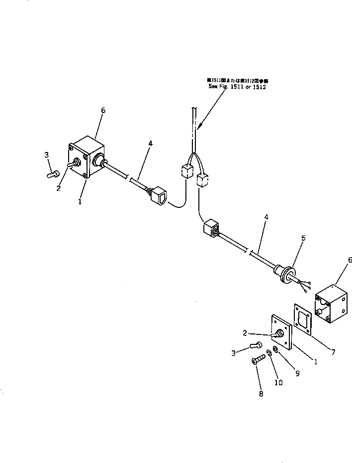 Крышка 262-06-54430 Komatsu